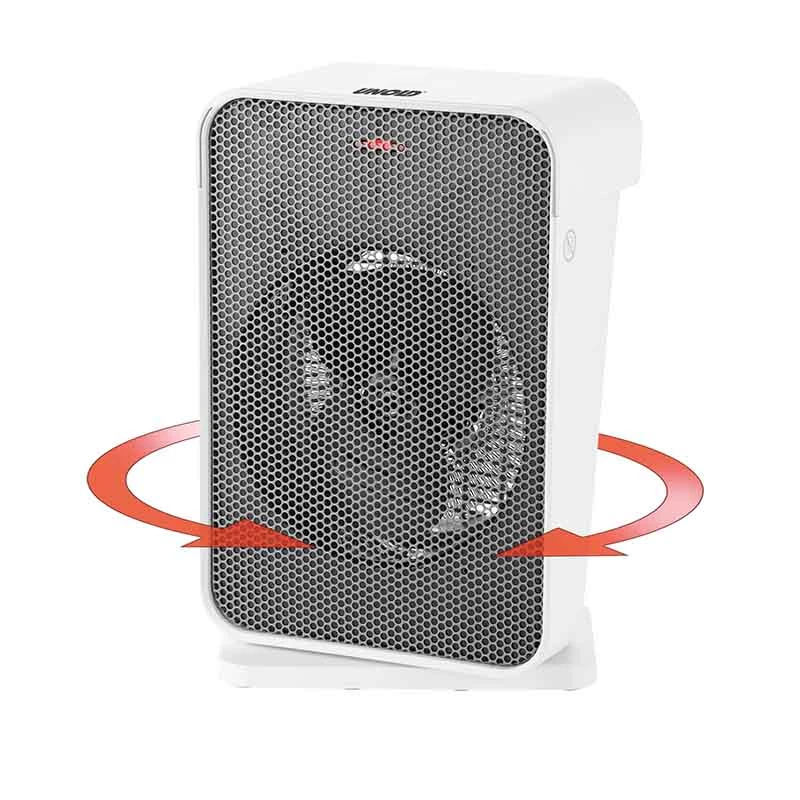 Unold 86450 aquecedor elétrico com ventoinha para interior cinzento, branco 2000 W aquecedor com ventoinha