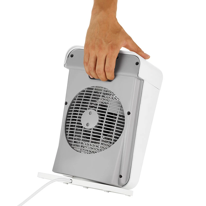 Unold 86450 aquecedor elétrico com ventoinha para interior cinzento, branco 2000 W aquecedor com ventoinha