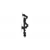 Suporte para monitor ENDORFY Atlas Double para 2 ecrãs 68,6 cm (27 polegadas), fixação por grampo, VESA 75x75–100x100, máx. 8 kg por ecrã, preto
