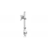 Suporte para monitor ENDORFY Atlas para ecrãs de 27 polegadas (68,6 cm), suporte de secretária com grampo, VESA 75x75–100x100, carga máx. 8 kg, branco