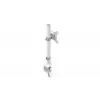 Suporte para monitor ENDORFY Atlas para ecrãs de 27 polegadas (68,6 cm), suporte de secretária com grampo, VESA 75x75–100x100, carga máx. 8 kg, branco
