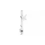Suporte para monitor ENDORFY Atlas para ecrãs de 27 polegadas (68,6 cm), suporte de secretária com grampo, VESA 75x75–100x100, carga máx. 8 kg, branco
