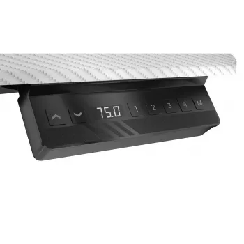 Secretária reta ENDORFY Atlas L Electric branco 1500x780x720 mm
