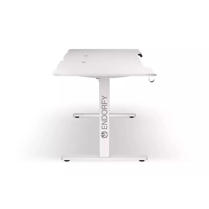 Secretária reta ENDORFY Atlas L Electric branco 1500x780x720 mm