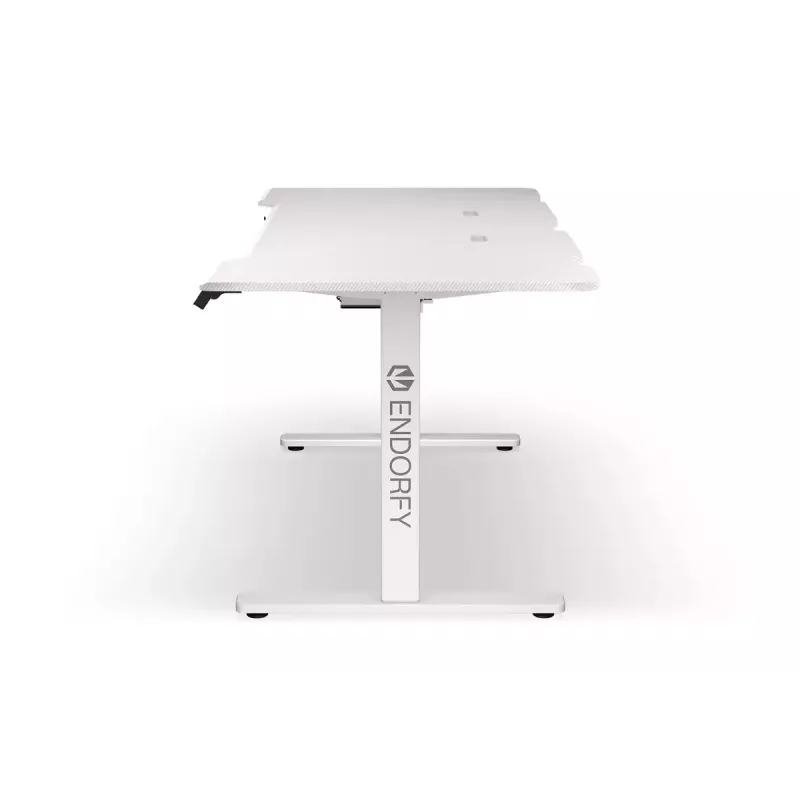Secretária reta ENDORFY Atlas L Electric branco 1500x780x720 mm