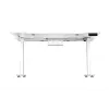 Secretária reta ENDORFY Atlas L Electric branco 1500x780x720 mm
