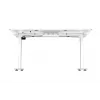 Secretária reta ENDORFY Atlas L Electric branco 1500x780x720 mm