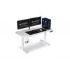 Secretária reta ENDORFY Atlas L Electric branco 1500x780x720 mm
