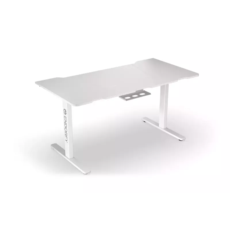 Secretária reta ENDORFY Atlas L Electric branco 1500x780x720 mm