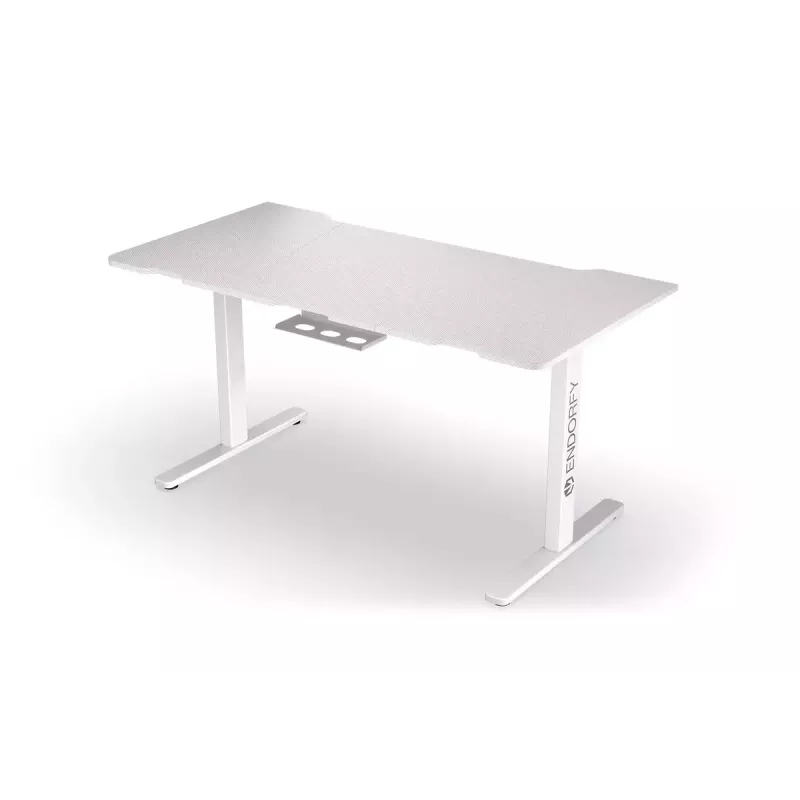 Secretária reta ENDORFY Atlas L Electric branco 1500x780x720 mm