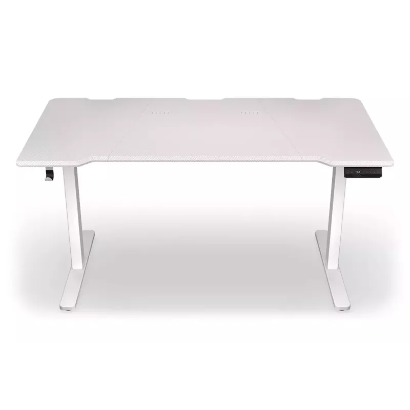 Secretária reta ENDORFY Atlas L Electric branco 1500x780x720 mm