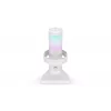 Microfone para PC ENDORFY AXIS Streaming White — USB, cardióide, 30–18 kHz, 192 kHz/24 bits, suporte de mesa, silenciamento, saída para auscultadores