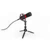 Microfone para PC ENDORFY Solum Streaming T — cabo USB, 24 bits/48 kHz, 18–21000 Hz, tripé de mesa, saída para auscultadores, preto