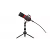 Microfone para PC ENDORFY Solum Streaming T — cabo USB, 24 bits/48 kHz, 18–21000 Hz, tripé de mesa, saída para auscultadores, preto