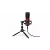Microfone para PC ENDORFY Solum Streaming T — cabo USB, 24 bits/48 kHz, 18–21000 Hz, tripé de mesa, saída para auscultadores, preto