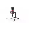Microfone para PC ENDORFY Solum Streaming T — cabo USB, 24 bits/48 kHz, 18–21000 Hz, tripé de mesa, saída para auscultadores, preto