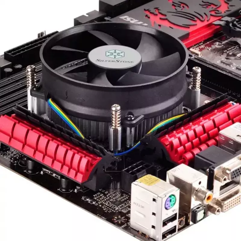Arrefecedor de CPU Silverstone NT09-115X 9,2 cm alumínio