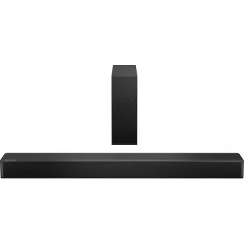 Barra de som Hisense HS2100, 2.1 canais, 240 W, DTS Virtual:X, Dolby Digital Plus