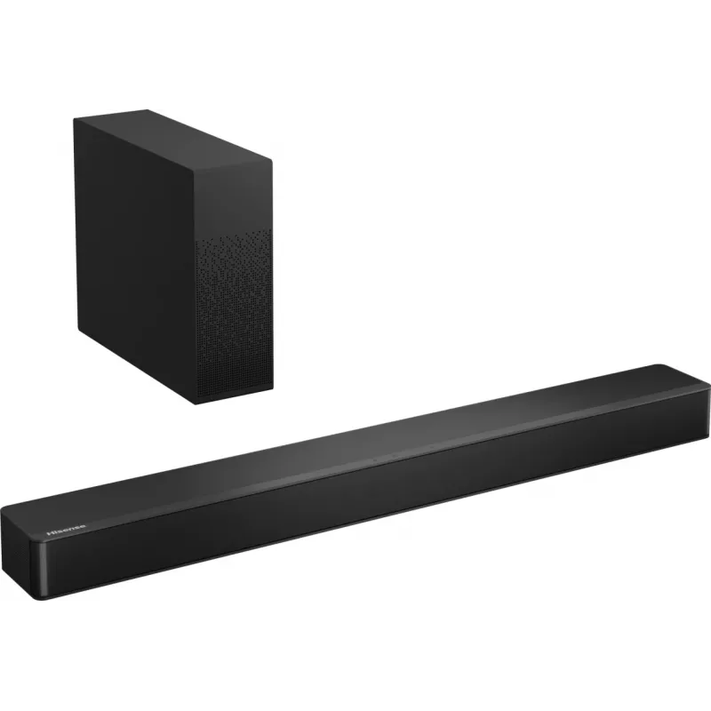 Barra de som Hisense HS2100, 2.1 canais, 240 W, DTS Virtual:X, Dolby Digital Plus