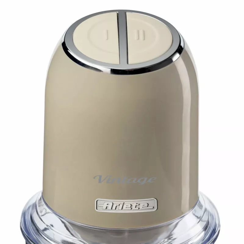 Ariete 438 Vintage picadora 0438CR, 0,6 l, 400 W, creme/bege