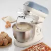 Batedeira Ariete 1588 Vintage, batedeira planetária para pão, pizza, bolos e pastelaria, capacidade de 5,5 l, 7 velocidades, 2400 Watt, azul pastel