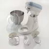 Batedeira Ariete 1588 Vintage, batedeira planetária para pão, pizza, bolos e pastelaria, capacidade de 5,5 l, 7 velocidades, 2400 Watt, azul pastel