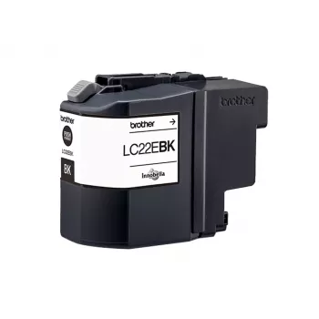 Tinteiro Brother LC22EBK 1 unid. original preto