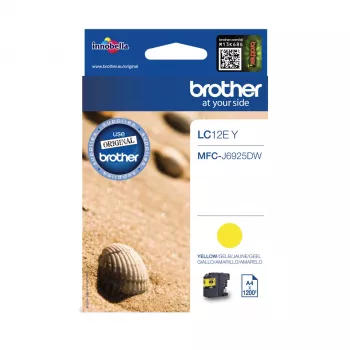 Tinteiro Brother LC12EY 1 unid. original amarelo