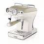 Máquina de café expresso Ariete 1389 Vintage - máquina de café expresso para café moído ou cápsulas ESE, cor bege pastel