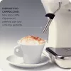 Máquina de café expresso Ariete 1389 Vintage - máquina de café expresso para café moído ou cápsulas ESE, cor bege pastel