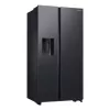 Frigorífico side-by-side Samsung RS64DG5303B1 de instalação livre 628 L preto, aço inoxidável