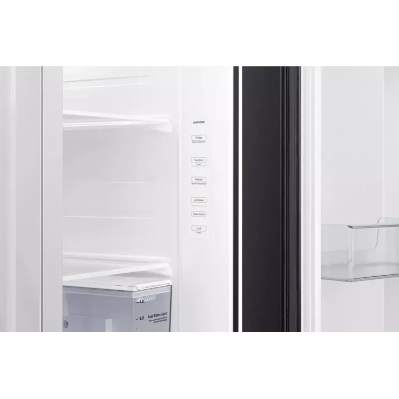 Frigorífico side-by-side Samsung RS64DG5303B1 de instalação livre 628 L preto, aço inoxidável