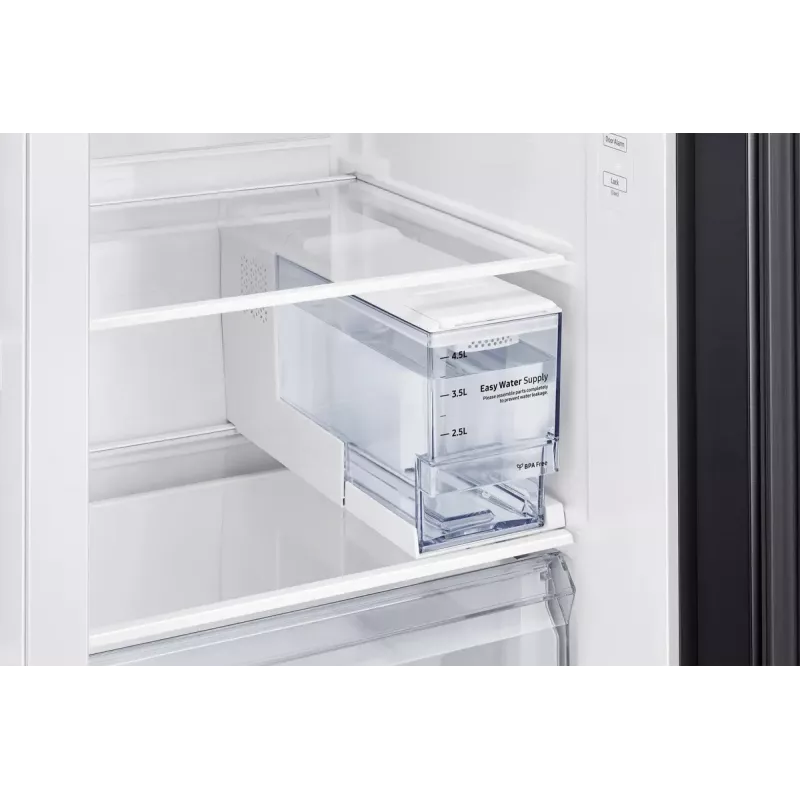 Frigorífico side-by-side Samsung RS64DG5303B1 de instalação livre 628 L preto, aço inoxidável