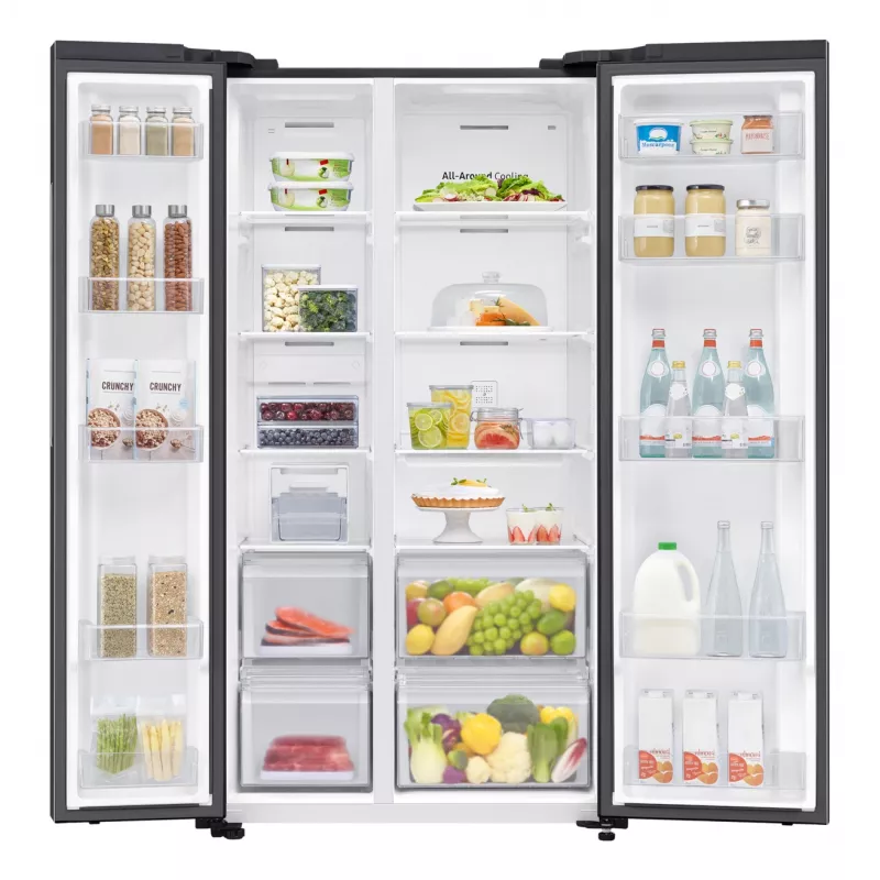 Frigorífico side-by-side Samsung RS62DG5003B1 de instalação livre 628 L preto
