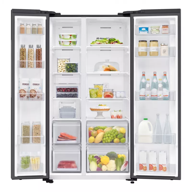 Frigorífico side-by-side Samsung RS62DG5003B1 de instalação livre 628 L preto