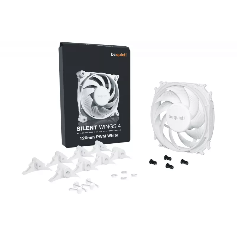 Ventoinha para caixa de computador be quiet SILENT WINGS 4 | 120mm PWM White 12 cm 1 unid.