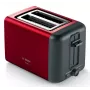 Torradeira Bosch TAT3P424DE 2 fatias 970 W preta, vermelha