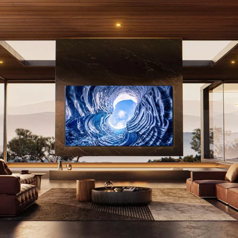 Hisense 85UXNQ televisor QLED 4K Ultra HD de 215 cm (85 polegadas), 120 Hz, AMD FreeSync, triplo sintonizador, preto