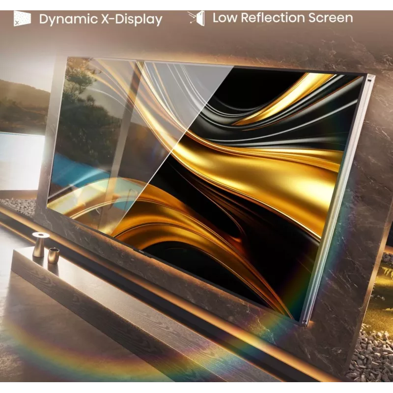 Hisense 85UXNQ televisor QLED 4K Ultra HD de 215 cm (85 polegadas), 120 Hz, AMD FreeSync, triplo sintonizador, preto
