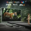 Hisense 85UXNQ televisor QLED 4K Ultra HD de 215 cm (85 polegadas), 120 Hz, AMD FreeSync, triplo sintonizador, preto