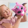 Hatchimals Alive Mystery Hatch Pufficorn Spinmaster pilha AA rosa branco