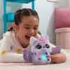 Hatchimals Alive Mystery Hatch Pufficorn Spinmaster pilha AA rosa branco