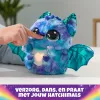 Hatchimals Alive Mystery Hatch Draggle Spinmaster rosa branco AA