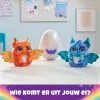 Hatchimals Alive Mystery Hatch Draggle Spinmaster rosa branco AA