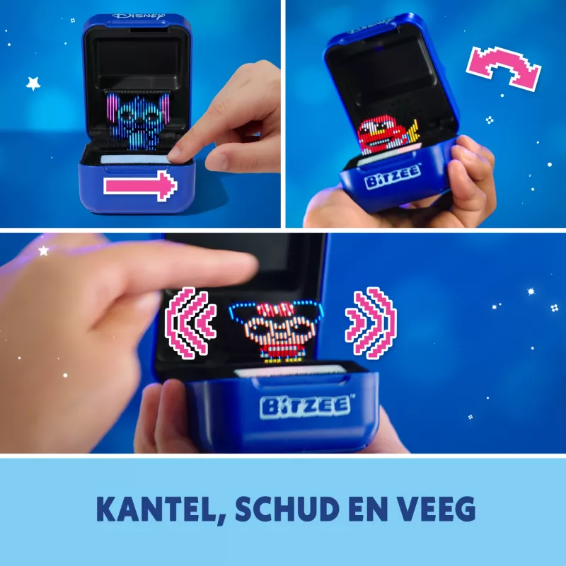 Bitzee Toy Disney Bitzee tipo de pilha AA azul