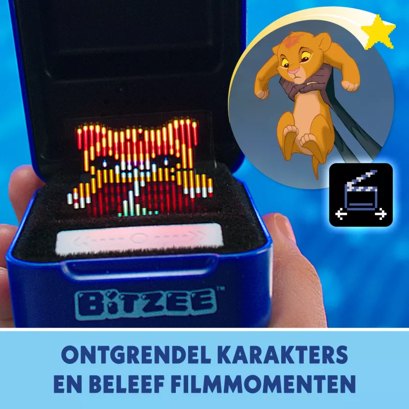 Bitzee Toy Disney Bitzee tipo de pilha AA azul