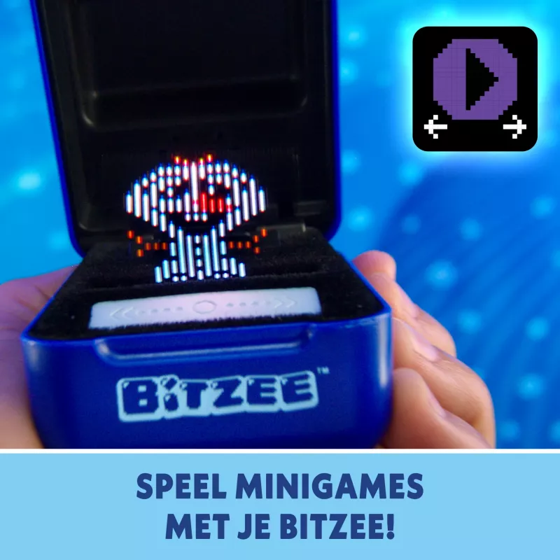 Bitzee Toy Disney Bitzee tipo de pilha AA azul