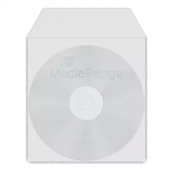Capa MediaRange BOX64 capa para CD 1 disco cinzenta