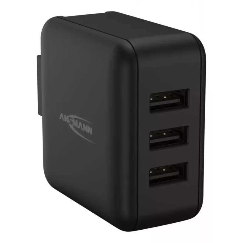 Carregador Ansmann TC315 Universal preto AC interior 110-240V 5V 3A