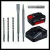 Martelo perfurador Einhell HEROCCO Kit +5 SDS Plus